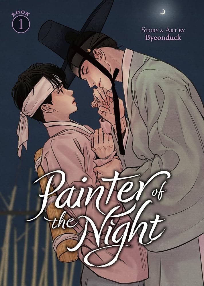 Preparem os Corações: 'Pintor da Noite' Deslumbra com Romance e Mistério em Novo Manhwa BL