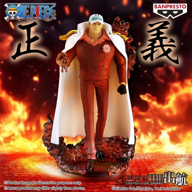 One Piece apresenta mangá com Sakazuki e sai à venda em breve