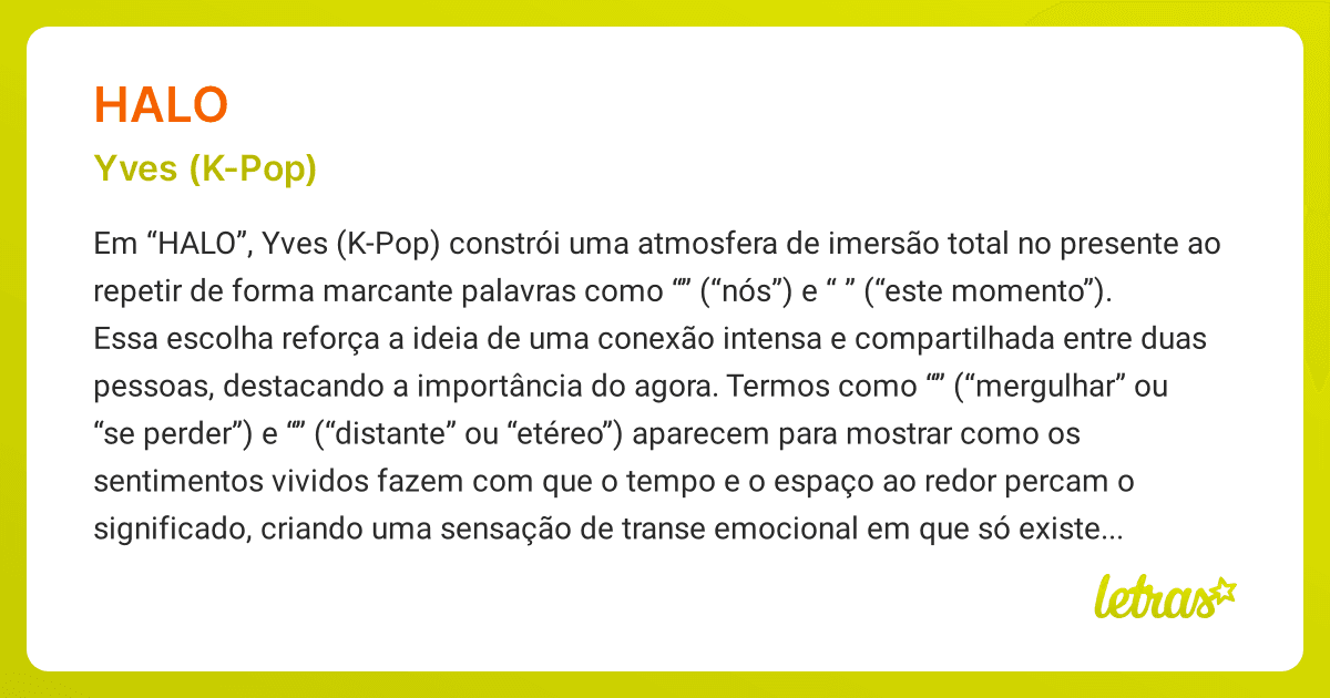 Halo: letra vazada no Instagram deixa fãs de K‑pop curiosos sobre o artista