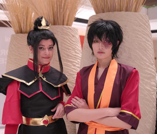Cosplayers Azula e Zuko arrasam no animenyc