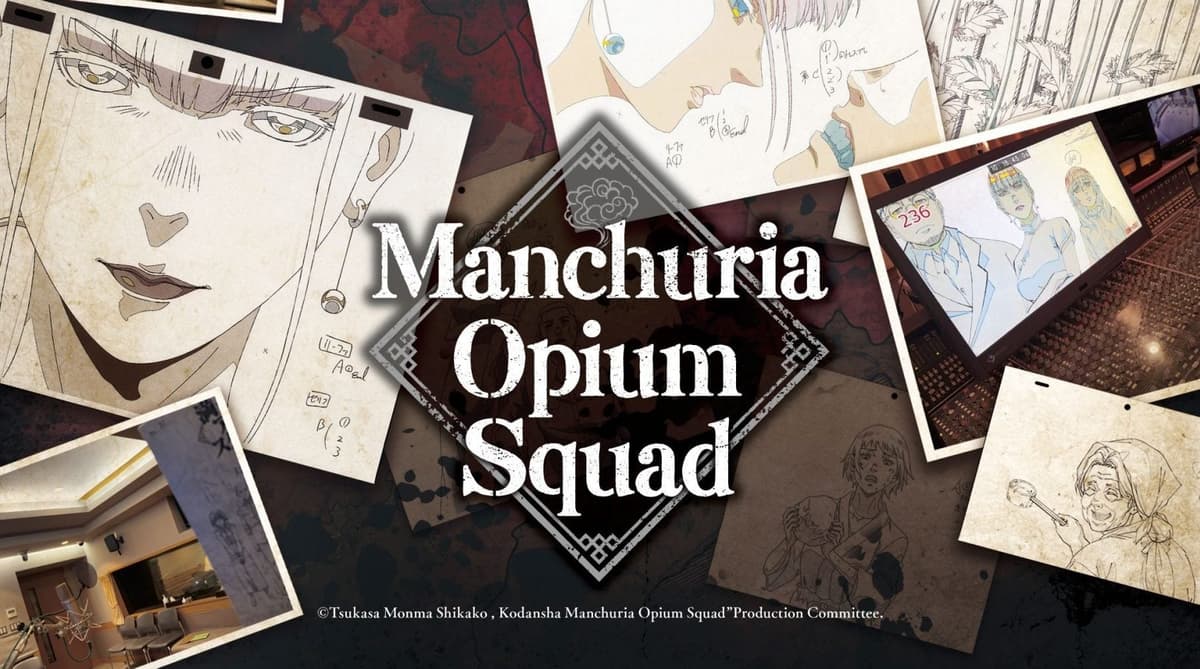 Manchuria Opium Squad ganha anime anunciado pela Crunchyroll