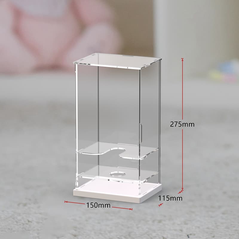 Case de acrílico transparente para o lightstick da Fromis_9 chega ao mercado
