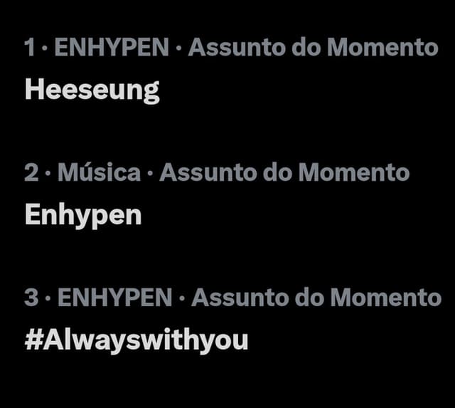 Heeseung (ENHYPEN) publica frase enigmática no Instagram e fãs pedem explicação