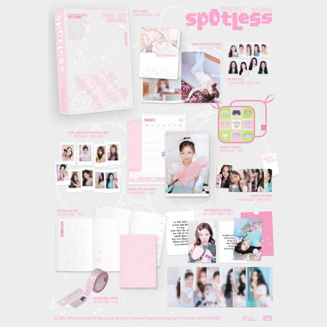 IZNA abre pré-venda do 2027 Season's Greetings na Monkish Kpop Store
