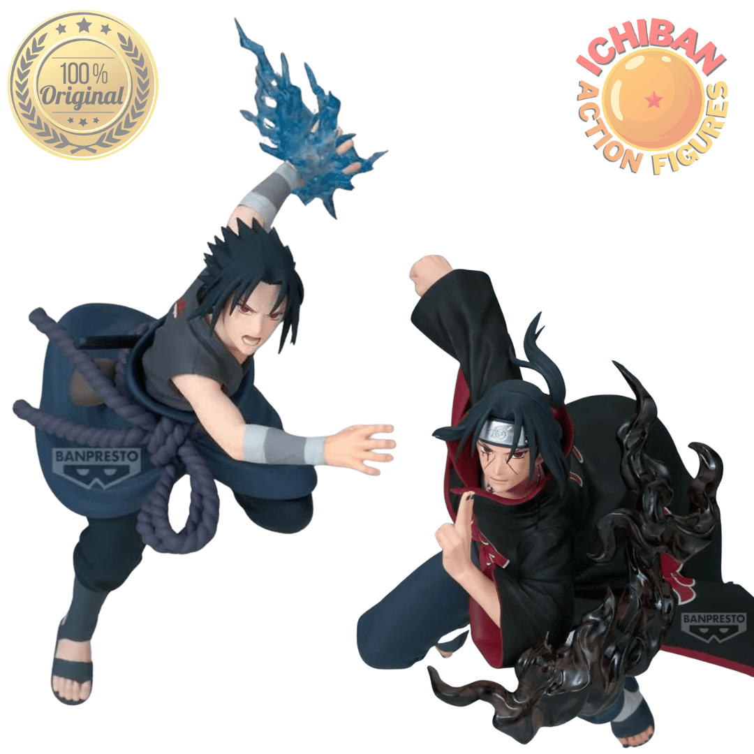 Naruto faz otakus brasileiros pirarem em figures de Sasuke, Itachi e Kakashi