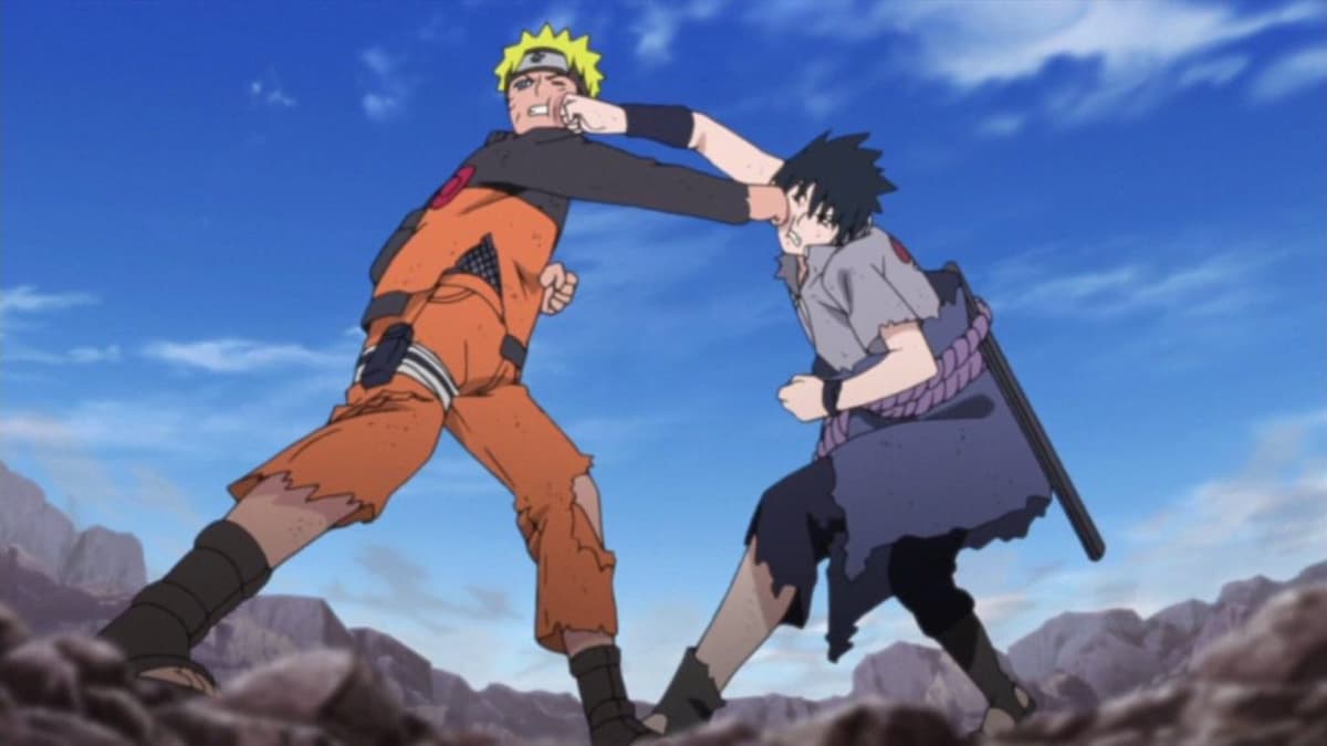 Naruto Shippuden: luta entre Naruto e Sasuke no Vale do Fim é eleita a maior batalha shonen