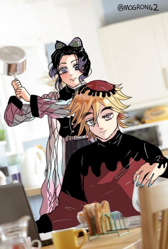 Demon Slayer tem meme viral no Instagram com Doma e Muzan brigando por Nakemi