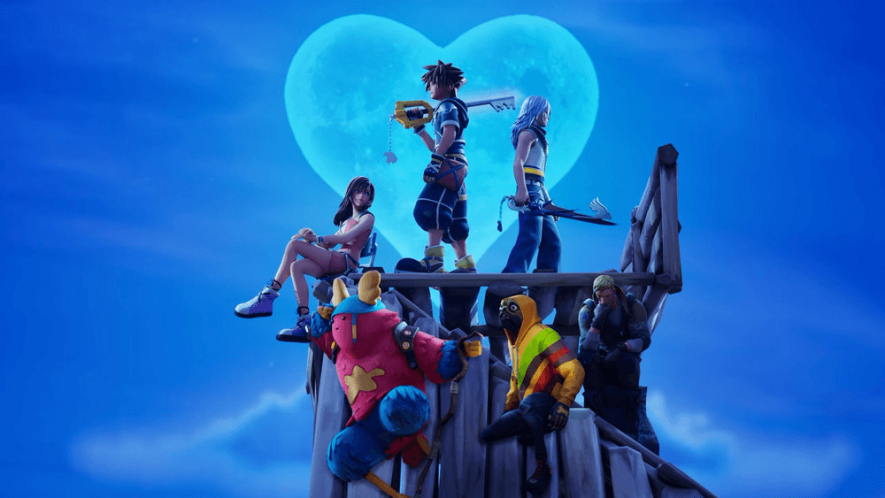 Fortnite ganha colaboração com Kingdom Hearts e traz skins de Sora, Riku, Kairi e Roxas