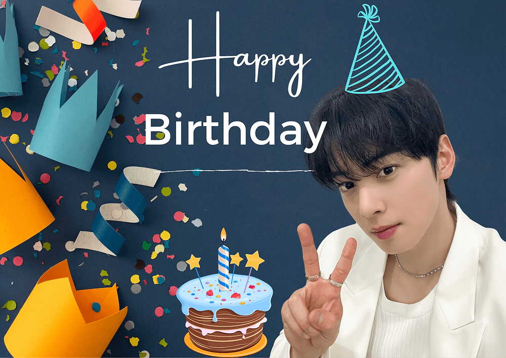 Feliz aniversário de Cha Woo-min