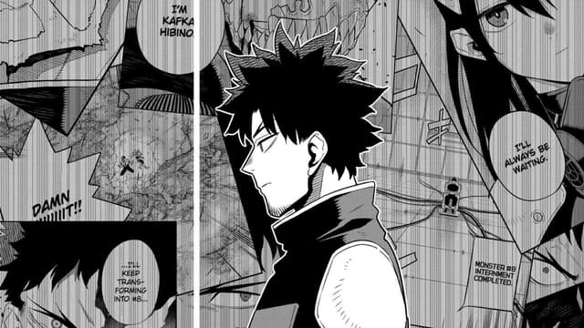 Kaiju No. 8: Kafka Hibino revela sua verdadeira forma e acaba preso