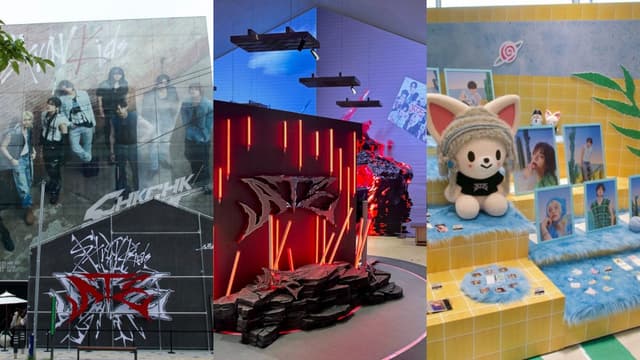 Loja de K‑pop traz BTS, Stray Kids e ENHYPEN em pop‑up semanal no Shopping Partage, Singapura