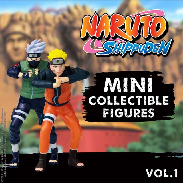 Naruto tem miniaturas colecionáveis por até ₹299 e compra pelo Instagram da BunnyBlush