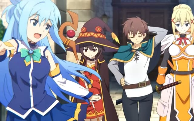 KonoSuba confirma 4ª temporada para 2027 e continua bombando nas redes