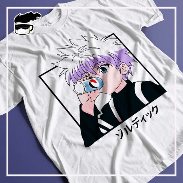 Monte seu kit de camisetas de anime: escolha entre Hunter x Hunter, Haikyuu, Jujutsu Kaisen e mais