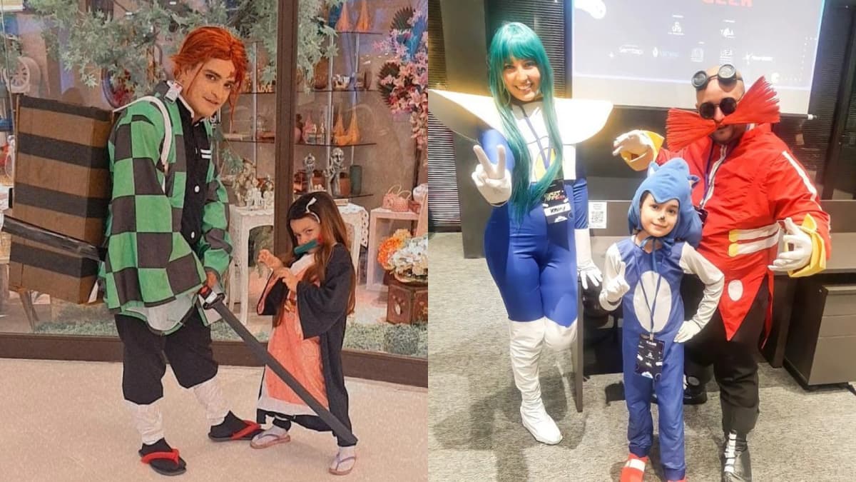 Cosplayer celebra Halloween com oito personagens icônicos