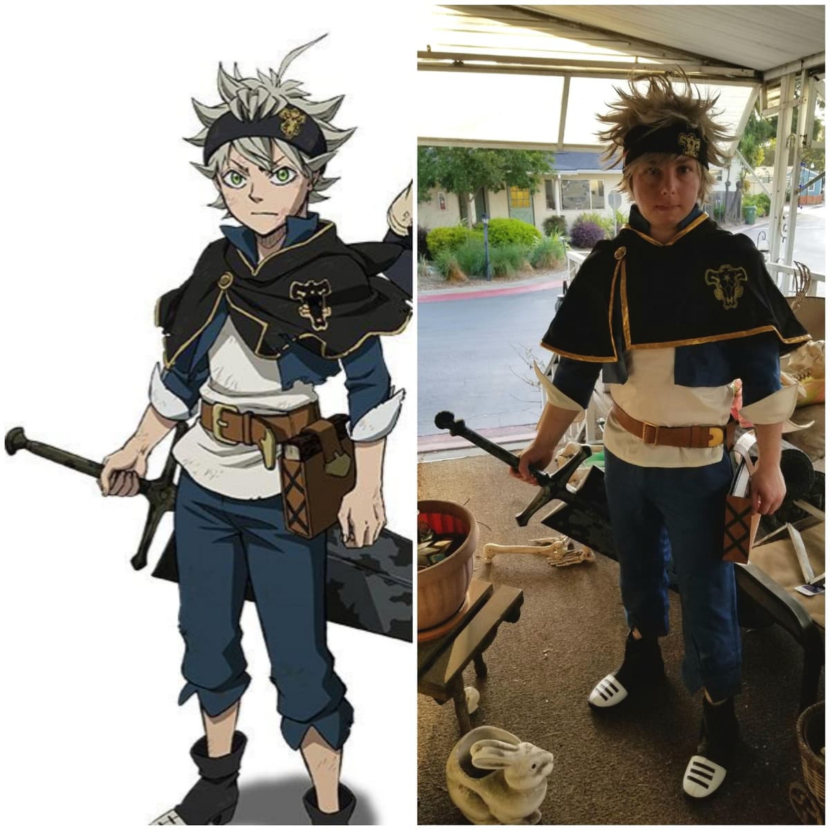 Black Clover: cosplay de Asta arrasa no Instagram e conquista fãs