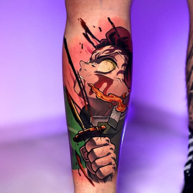 Black Barock Tattoo Shop de Metz exibe tattoo de anime e mangá e abre agenda