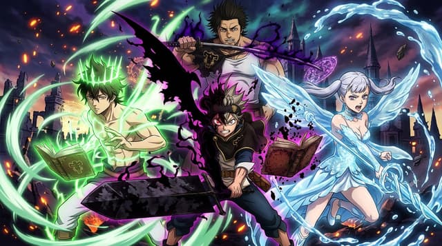 Black Clover: a promessa de infância de Asta e Yuno de se tornar o Rei Mago