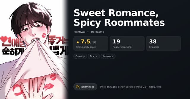 Sweet Romance, Spicy Roommates chega ao Webtoon e traz romance de apartamento