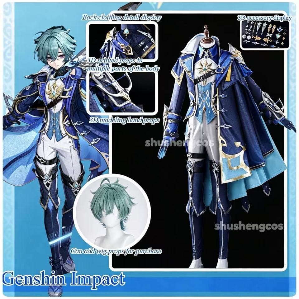 Lohen canta no Genshin: o cosplay que mistura música e aventura