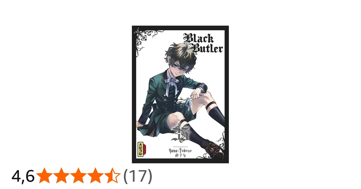 Black Butler anuncia volume 35 no Instagram, mas data de lançamento no Brasil ainda não foi confirmada