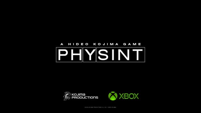 Xbox assume publicação de PHYSINT de Hideo Kojima após fim da parceria com PlayStation