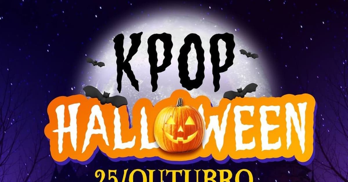 Evento de Halloween do kpop_bazarcito será em 25 de outubro