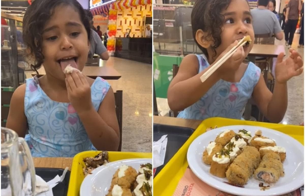 Reel viral no Instagram prova que sushi traz felicidade e faz a galera dançar