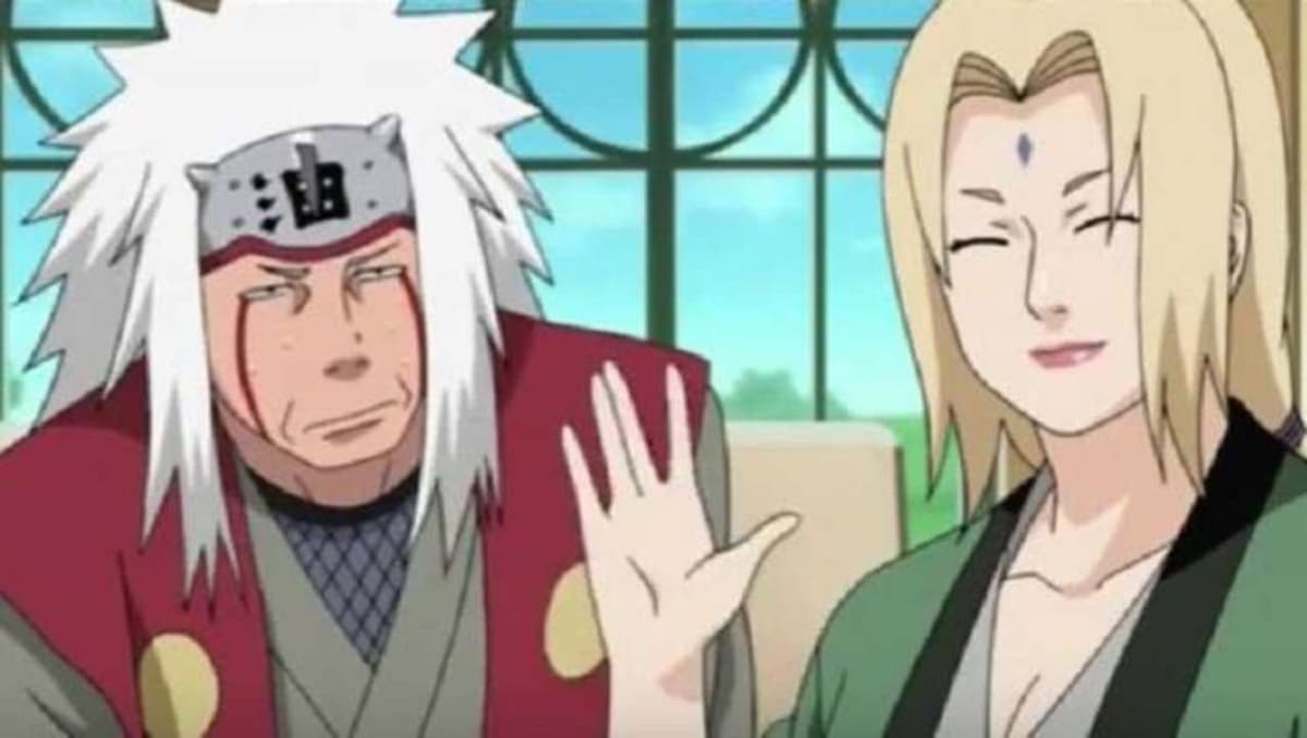 Naruto Shippuden exibe a despedida de Tsunade enquanto Jiraiya parte em missão perigosa