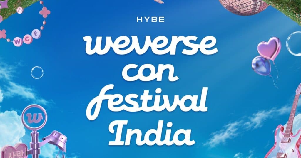 Weverse Con Festival chega à Índia: lineup estelar e trama de romance robótico