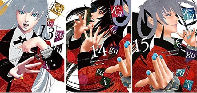 Kakegurui tem novo lote de cale‑livros e logo decorativo na Arcana3D por 20 €