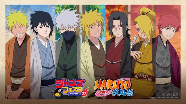 Naruto confirma presença na Jump Festa 2027 e revela mangá “Shadow Rising” e crossover com Ninku