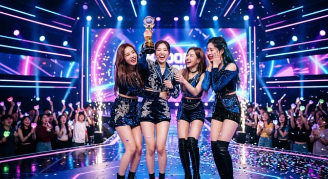 A2O LITE apresenta “NEON” ao vivo no Music Bank da KBS