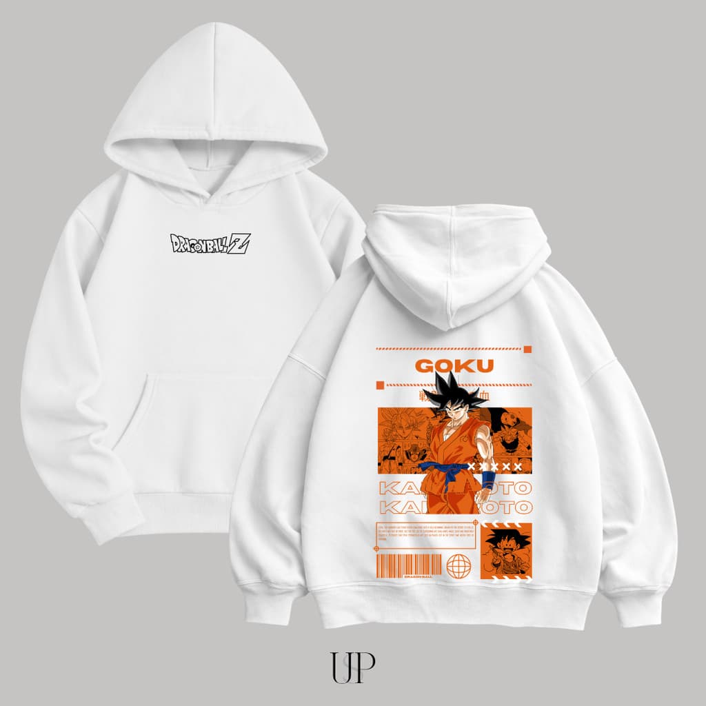 Dragon Ball Z lança moletom streetwear com arte de Goku nas costas
