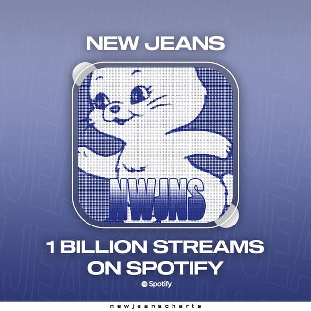 NewJeans bate 1 bilhão de streams no Spotify e se firma como líder da 4ª geração do K‑pop