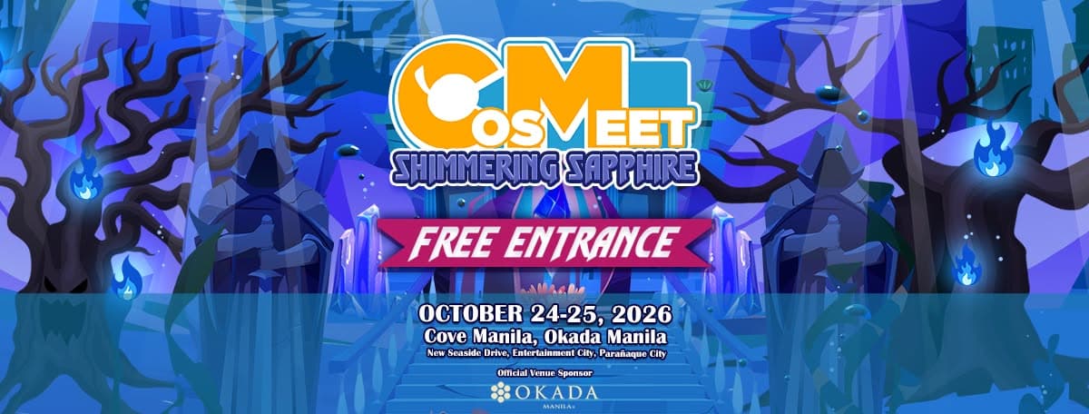 Cosmeet 2026 apresenta Shimmering Sapphire: entrada livre e mais de 130 booths em Manila