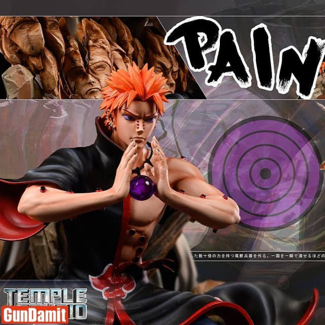 Temple Studio lança estátua de resina do Deva Path (Pain) de Naruto em escala 1:6
