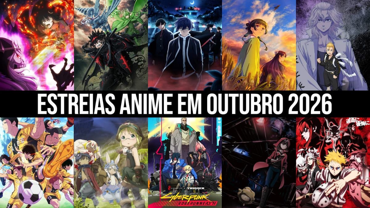 Netflix em outubro de 2026: as 5 estreias de anime, com datas