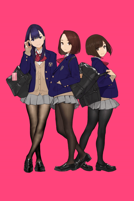 Capa de Miru Tights: Cosplay Satsuei Tights