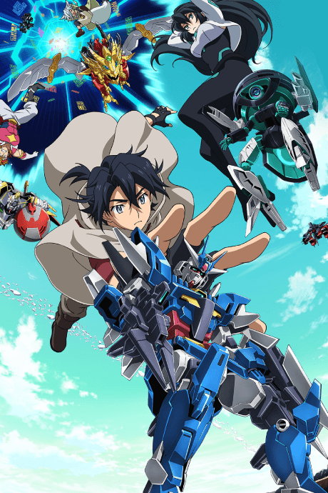 Capa de Gundam Build Divers Re:RISE