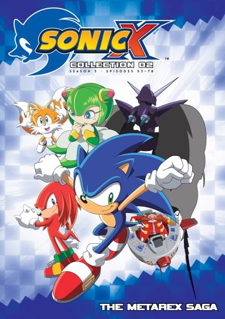Capa de Sonic X: The Metarex Saga