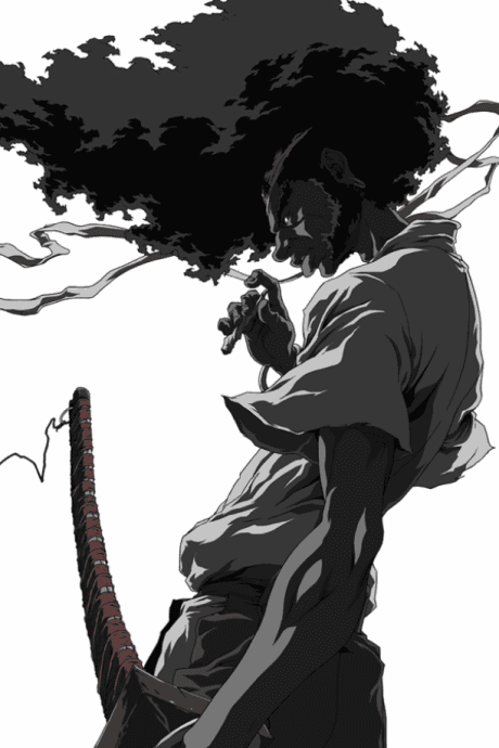Capa de Afro Samurai the Movie