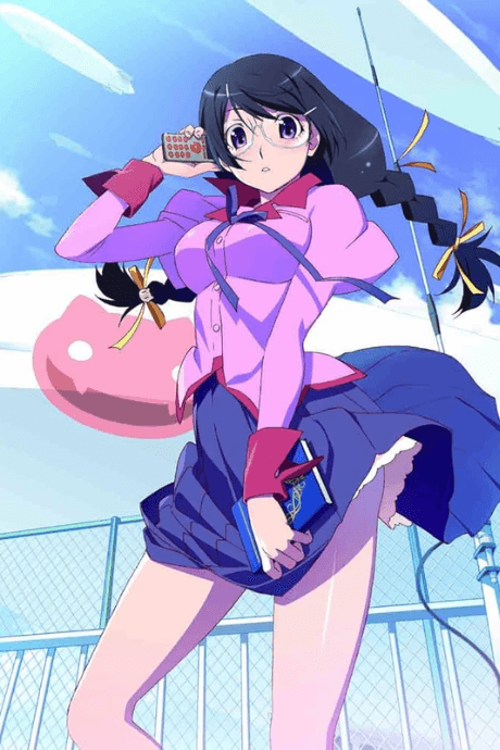 Capa de Nekomonogatari Black