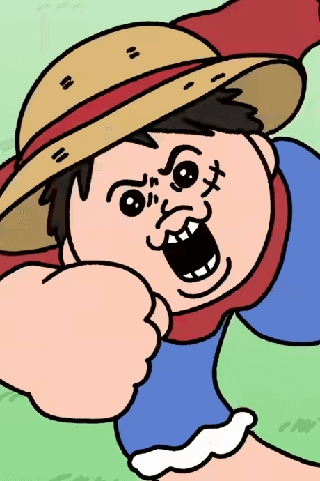 Capa de ONE PIECE×KAWAISOUNI! Kono Boushi wo Omae ni Azukeru