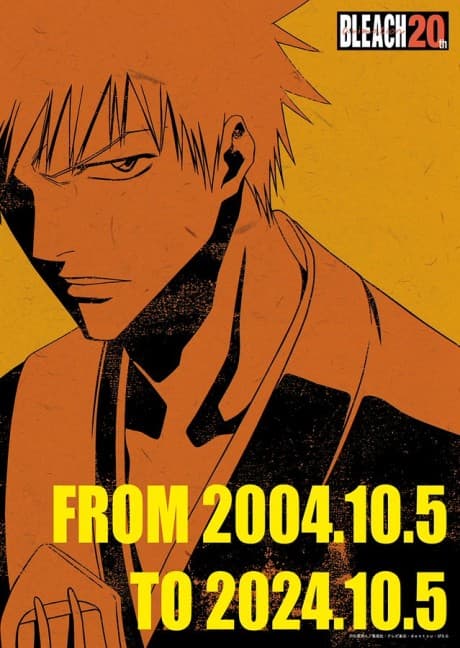 Capa de BLEACH 20th Anime Anniversary Official Trailer