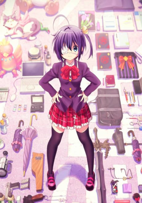 Capa de Love, Chunibyo & Other Delusions: Rikka Version