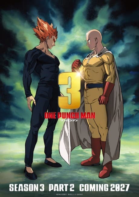 Capa de One Punch Man Season 3 Part 2