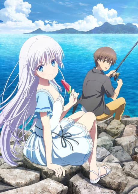 Capa de Summer Pockets: The Girl Who Forgot Summer Vacation