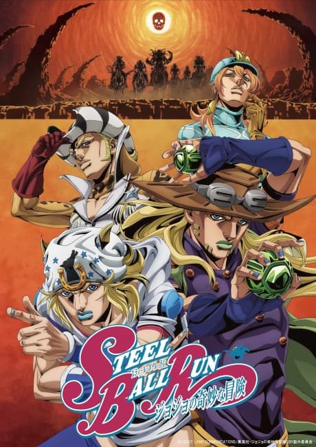 Capa de STEEL BALL RUN JoJo's Bizarre Adventure 2nd - 3rd STAGE