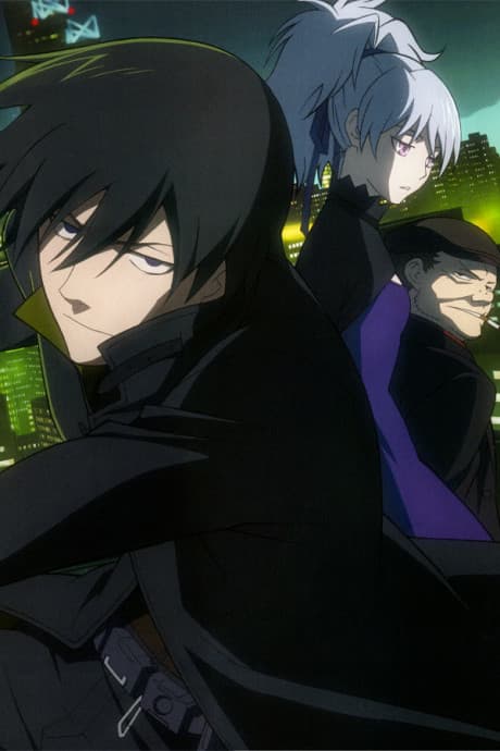 Capa de Darker than Black: Beneath Cherry Blossoms in Full Bloom
